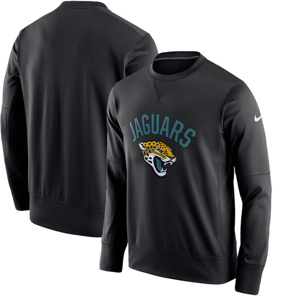 Men's Jacksonville Jaguars Nike Black Sideline Circuit Performance Sweatshirt,We sell and wholesale Men's Jacksonville Jaguars Nike Black Sideline Circuit Performance Sweatshirt on line form chian!